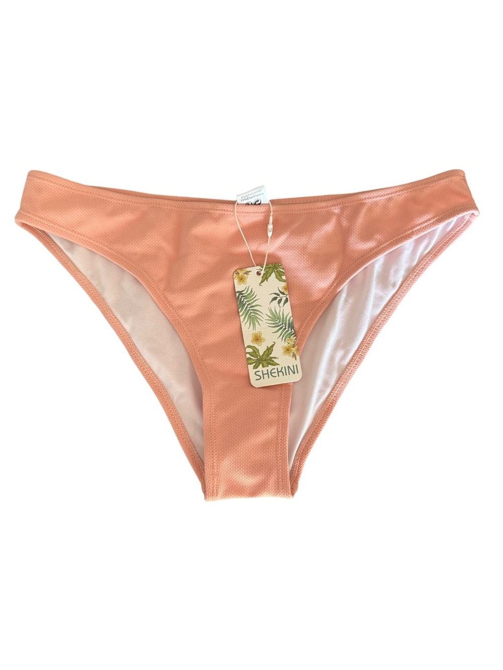 SHEKINI Peach Bikini Bottom MEDIUM - NWT